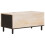 VidaXL vidaXL Coffee Table White 80 x 50 x 40 cm Solid Mango Wood 3