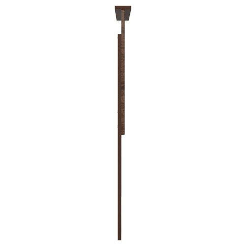 VidaXL vidaXL Headboard Brown Oak 100 cm Engineered Wood 1