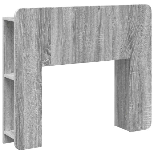 VidaXL vidaXL Headboard Cabinet with Storage Grey Sonoma Engineered Wood 1