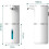Automatisk veggmontert skumsåpedispenser – USB-sensor såpedispenser (hvit) 4