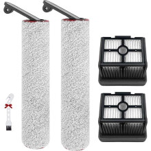 Accessoireset voor Dreame H12 Pro / Dual – reserveonderdelen: 2 rolborstels + 2 HEPA-filters