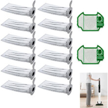 12 Staubsaugerbeutel & 2 Filter für Vorwerk Kobold VK7 FP7 Akku-Staubsauger Zubehör