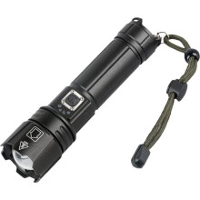 Φακός LED 1400 Lumens με δυνατότητα ζουμ – Αδιάβροχος φακός εξωτερικού χώρου (5