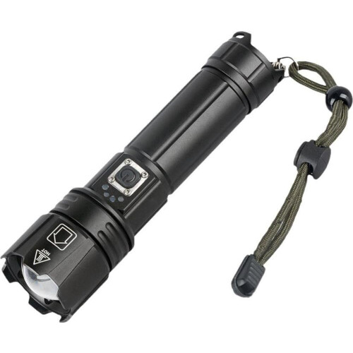 Φακός LED 1400 Lumens με δυνατότητα ζουμ – Αδιάβροχος φακός εξωτερικού χώρου (5