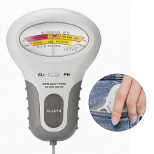 Digitální 2v1 měřič chloru a pH – tester kvality vody pro bazény a vířivky