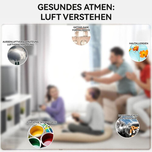 Συσκευή παρακολούθησης ποιότητας αέρα 7 σε 1 – Συσκευή μέτρησης για CO2, φορ 1