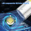 2-pack diving flashlight 1000 LM T6 LED – Waterproof underwater flashlight 3