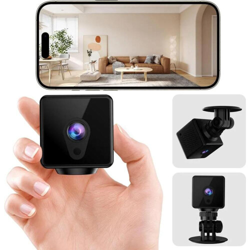 1080P WiFi mini-binnencamera met bewegingsdetector en live app