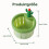 Cactus sink filter for the kitchen – drain strainer with collection basket as a kitchen helper 2