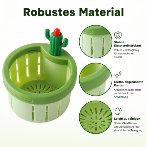 Cactus sink filter for the kitchen – drain strainer with collection basket as a kitchen helper 2