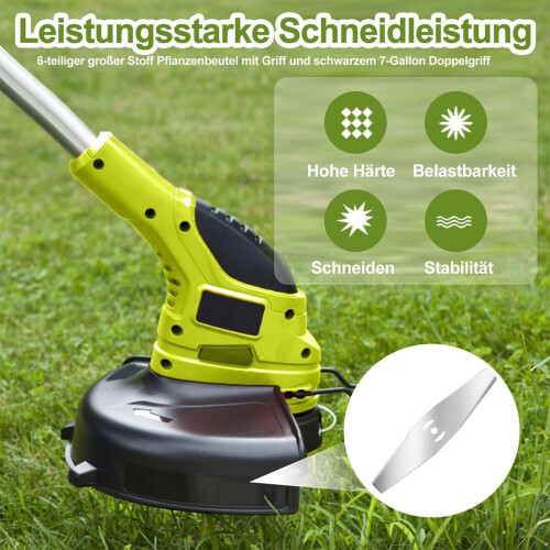 24 trimmerblader i rustfritt stål – rustfrie reserveblader for ryddesager 1