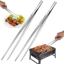 30cm Kochpinzette aus Edelstahl – Lange Küchenpinzette zum Kochen, Braten & Servieren