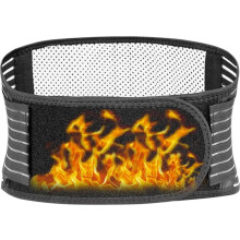 Turmalin Magnetisk Ryggstöd 105cm – Självuppvärmande Lumbar Support Belt