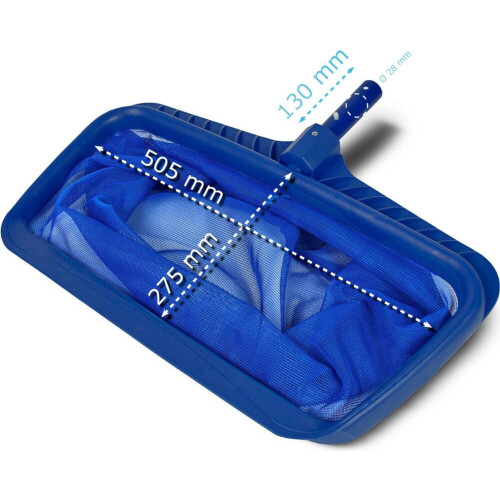 Deep pool skimmer net – Sturdy design for quick pool cleaning 1