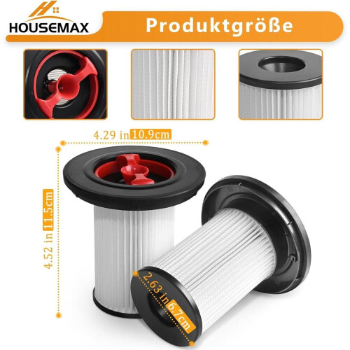 ανταλλακτικά φίλτρα με βούρτσα για Bosch Unlimited Gen2 Series 8 – αντικατάσταση γι 2