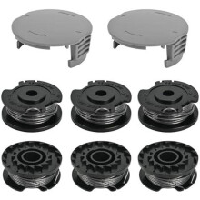 Draadspoelset voor Bosch EasyGrassCut grastrimmer – 6 spoelen en 2 beschermhoezen