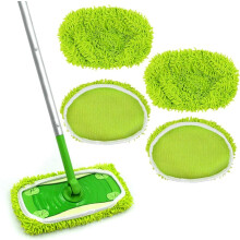30 wasbare microvezel vloerdoeken (25,4 x 11,5 cm) – Vervanging voor Swiffer Sweeper Mop