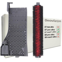 Wartungsbürste & Wasserfilter Zubehör für Roborock S7 Pro Ultra / S7 MaxV Ultra Dock