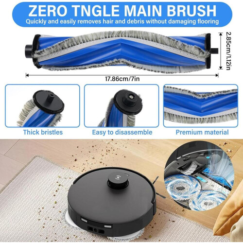 Σετ αξεσουάρ για Ecovacs DEEBOT T30S / T30S PRO – βούρτσες, φίλτρο HEPA, σερβιέτες και σα 2