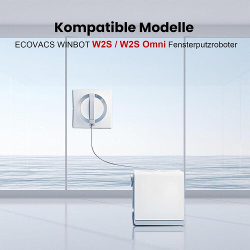 12x vaskbare mikrofiberklude til Ecovacs Winbot W2S / W2S Omni Windows 1
