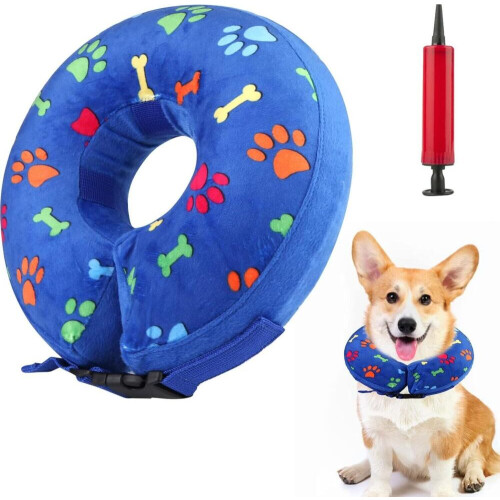 Collarín inflable para perros y gatos – Collar protector ajustable