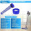 2-pack HEPA-filter för Dyson V7 V8 sladdlösa dammsugare – utbyte efter motor och förfilter 2