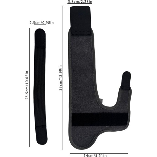 pair of hallux valgus correction splints with 2 angle brackets – non-slip toe separators 2