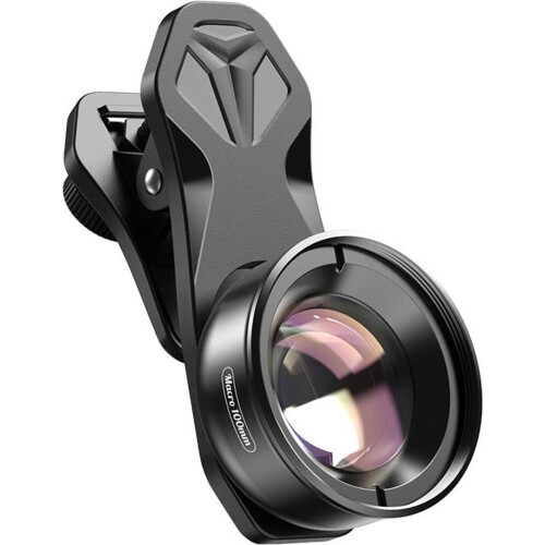 Φακός μακροεντολής APEXEL APL-HB100mm για smartphone – Κλιπ φακού κάμερας 4K HD για τηλέ 1
