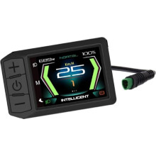 Fietscomputer 600C met 2,4 inch TFT-kleurenscherm – Waterdichte snelheidsmeter voor e-bikes