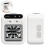 Mini condizionatore d'aria portatile da 25 W con USB – Raffreddatore e umidificatore silenzioso per ufficio e viaggi 1
