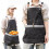 Hageforkle i denim med kryssrygg – Robust arbeidsforkle med store lommer 1