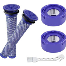 Zestaw filtrów V8 do odkurzacza Dyson V7 V8 Absolute Animal Motorhead – 2 filtry HEPA i 2 filtry wstępne