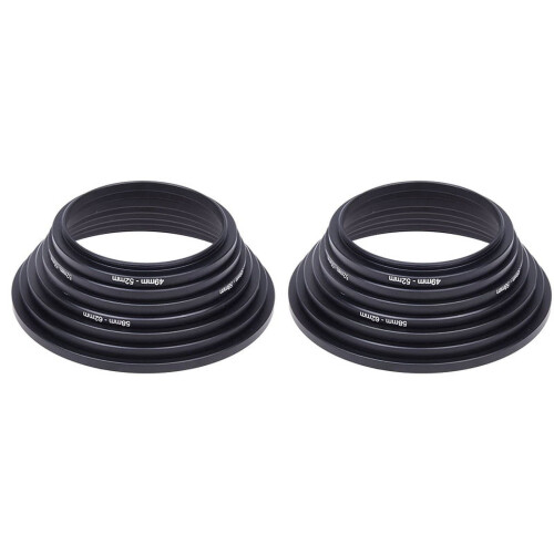 2 σετ 49mm52mm55mm58mm62mm67mm72mm77mm Μεταλλικό φίλτρο φακού κάμερας Δακτύλιοι ανύψωσης Βάση