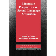 Linguistic Perspectives on Second Language Acquisition Paperback Book