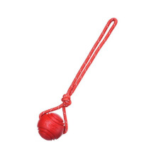 Juguete masticable para perros con mordida agresiva, juguete para la limpieza dental, pelota de entrenamiento para cachorros con cuerda para perros