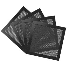 Filtro de poeira de 140 mm para ventoinha de computador, [Pacote com 4] Filtro de malha de proteção contra poeira para ventoinha de PC com moldura