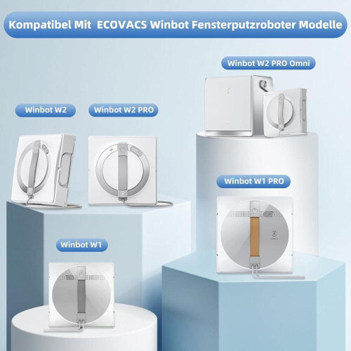 16 πανάκια καθαρισμού για ECOVACS Winbot W2 PRO / W1 PRO – Πλενόμενα σφουγγάρια καθα 1
