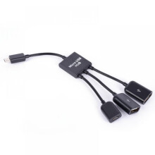 Multifunktionsladdningskabel, universal 3-i-1 USB-kabeladapter för mobil surfplatta