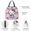 Τσάντα φαγητού Hello Kitty Lunch Box με μόνωση για γυναίκες ή άνδρες, 4