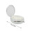 WinysinBox Travel Three-Grid Box Round Metal P^ill Box P^ill Sub-Packing Box Storage Convenient Home Textile Storage 3