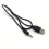 Φορητή μίνι ραπτομηχανή Καλώδιο φόρτισης USB Θύρα 3,5 χιλιοστών Μαύρο 2