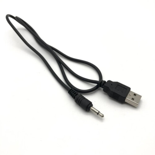Φορητή μίνι ραπτομηχανή Καλώδιο φόρτισης USB Θύρα 3,5 χιλιοστών Μαύρο 1