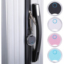 allowith Mini GPS Tracker, hordozható vízálló helymeghatározó Bluetooth 5.0-val, kompatibilis az intelligens keresőkkel háziállatokhoz,