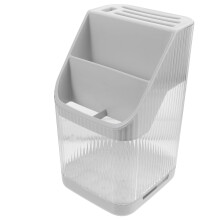 Soporte para cuchillos, soporte para cucharas, almacenamiento de palillos y tenedores, multifuncional, para mascotas.