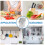 Knife Rack Spoon Holder Chopsticks Fork Storage Multifunctional Rest The Pet 6