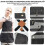Hageforkle i denim med kryssrygg – Robust arbeidsforkle med store lommer 5