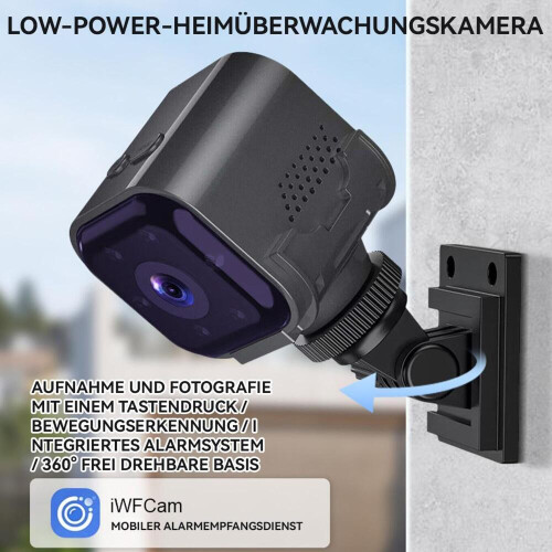 Ασύρματη κάμερα εσωτερικού χώρου WiFi 1080P – Κάμερα παρακολούθησης μωρού 2
