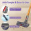 Ακροφύσιο δαπέδου Torque Drive για Dyson V7 V8 V10 V11 V15 – Ηλεκτρική βούρτσα κατά του 4