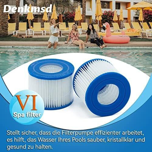 8 φίλτρα VI για πισίνες Bestway Lay-Z Spa – ανταλλακτικό φίλτρο 58323 Μαϊάμι/Βέγκας 1