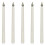 LED Flameless Taper Candle Warm Light 5 pcs 2